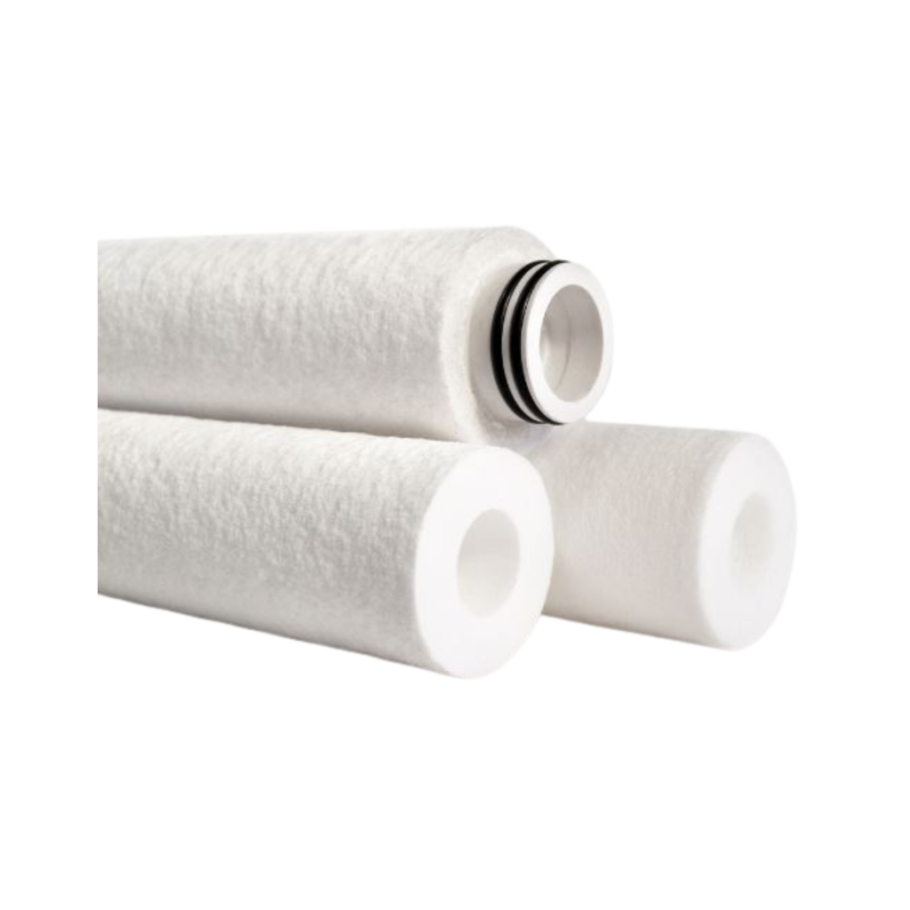 Lọc nước dạng bông nén